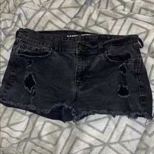 Black Old Navy Boyfriend Short.